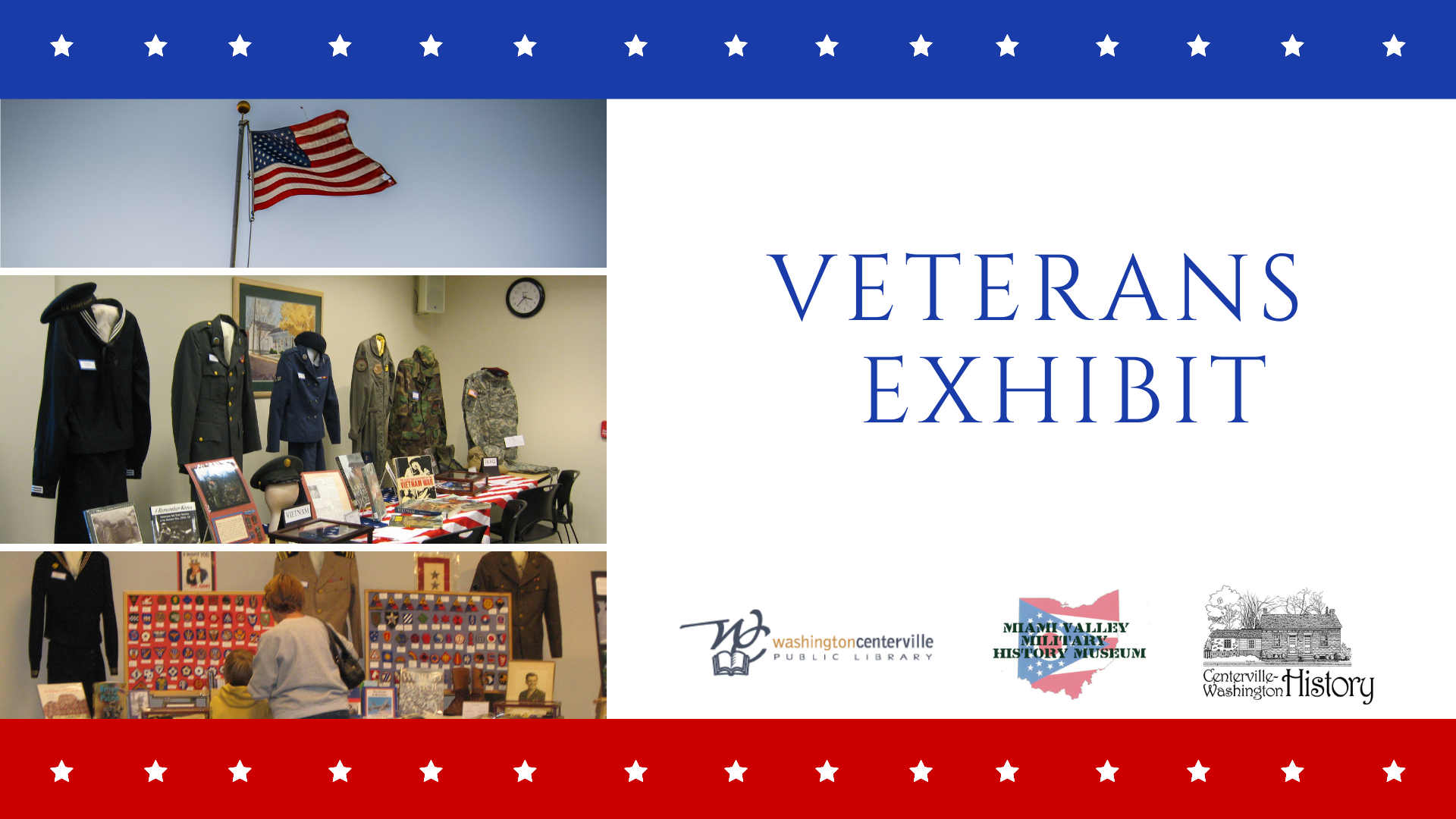 Veterans Exhibit & Open House CentervilleWashington History